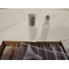 Essential Oil Clear Glass Roller Bottles Set Of 8- 10ml