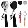 pasezenn 2 Pack 35" Steel Wire Heavy Duty Retractable Pull