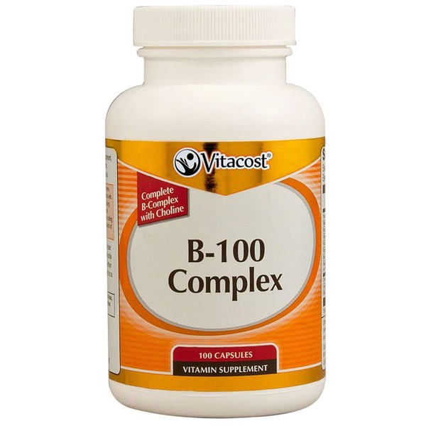 Vitacost B-100 Complex - 100 Capsules