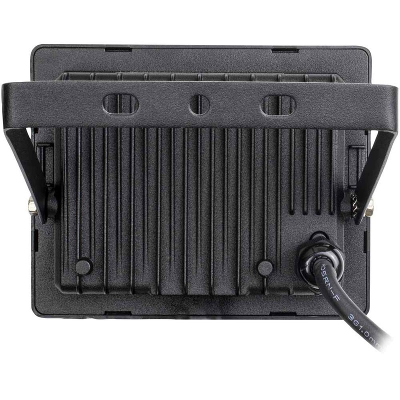 Luceco LED Eco Slimline Floodlight, 20 Watts, Black