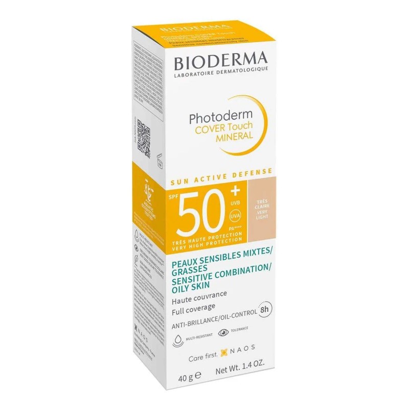 Protetor Solar Facial Photoderm Cover Touch Mineral Cor Fps 40ml