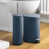 Harbour Housewares 3 Litre Bathroom Pedal Bin With Inner Bucket