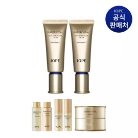 IOPE [결제시추가할인] 슈퍼바이탈 넥앤데콜테 크림 40ml 2개 [Additional Discount on Payment] Super Vital Neck and Decollete Cream 40ml 2pcs