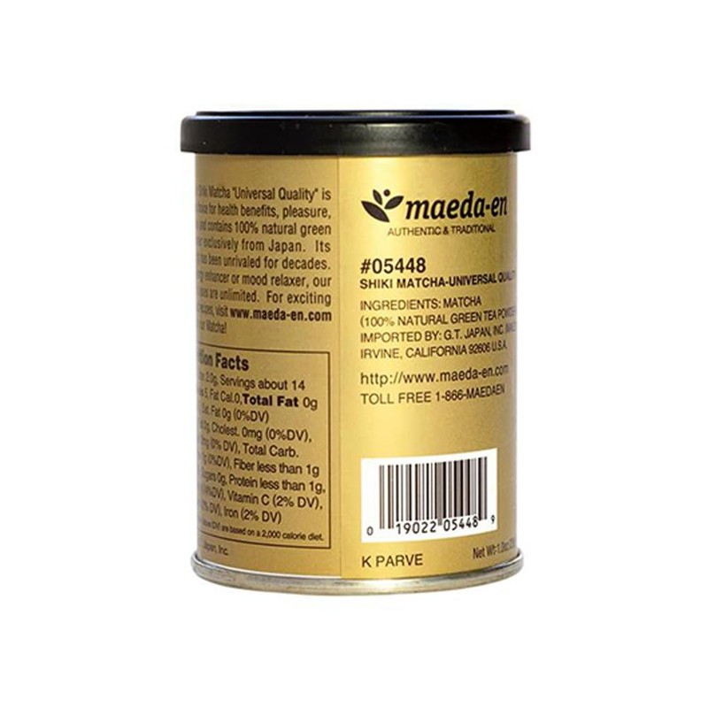 MAEDA-EN Shiki Matcha Green Tea Powder 28g Japanese Origin 100%