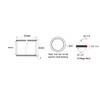 sourcing map Sleeve Bearing 4mm Bore x 6mm OD x
