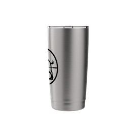 Feral Hog Hunting Crosshairs Wild Pig Graphic Stainless Steel Insulated Tumbler