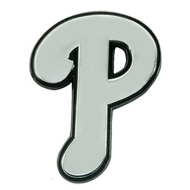FANMATS 26680 Philadelphia Phillies 3D Chrome Metal Auto Emblem