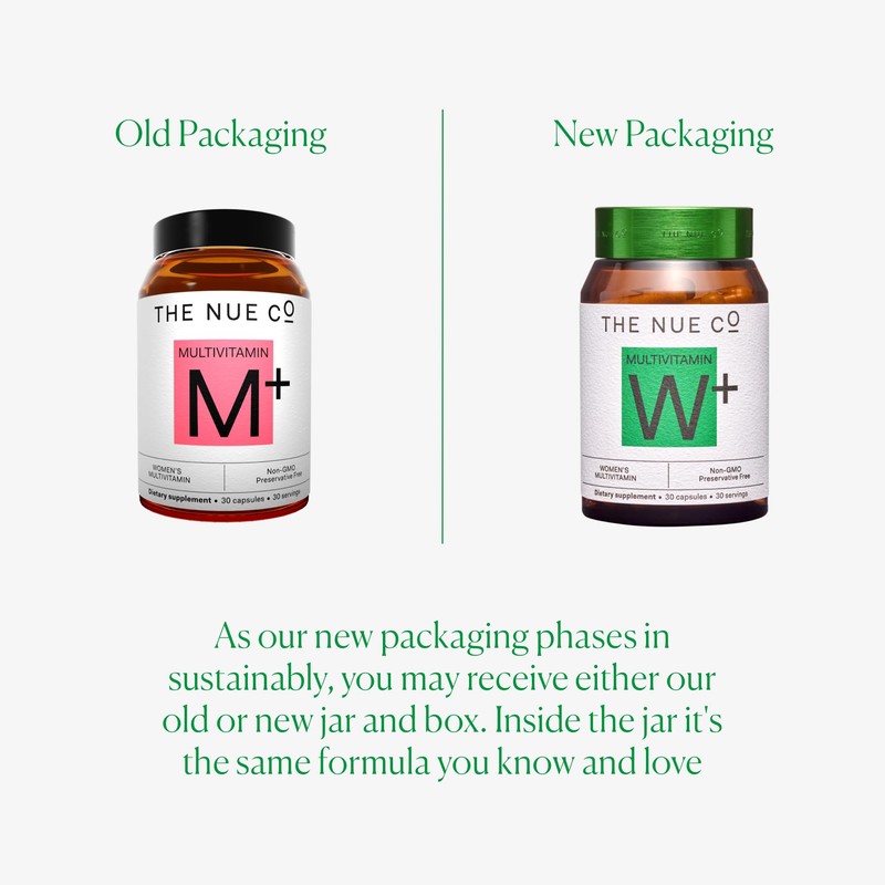 The Nue Co. Women's MULTIVITAMIN Supplement- Supports Energy, Immunity, Focus,