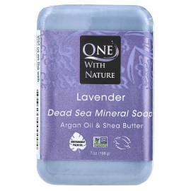 Dead Sea Mineral Soap Bar, Lavender, 7 oz (198 g)