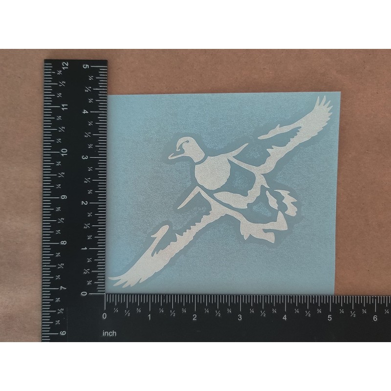 Duck Hunting Decals 4 Pack: Ducks Landing, Detailed Duck, Flying,