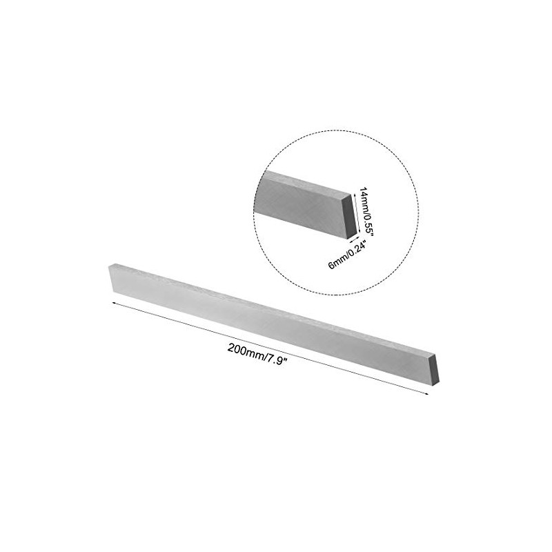 sourcing map HSS Lathe Tool Bit 6mm x 14mm x