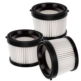 (3 Pieces) Replacement Filters Compatible With DEWALT DCV501HB 20V Cordless Handheld Vacuum, HEPA Filters Kit, Replacement Filter Parts 3 Filters, Compared to Part # DCV5011H