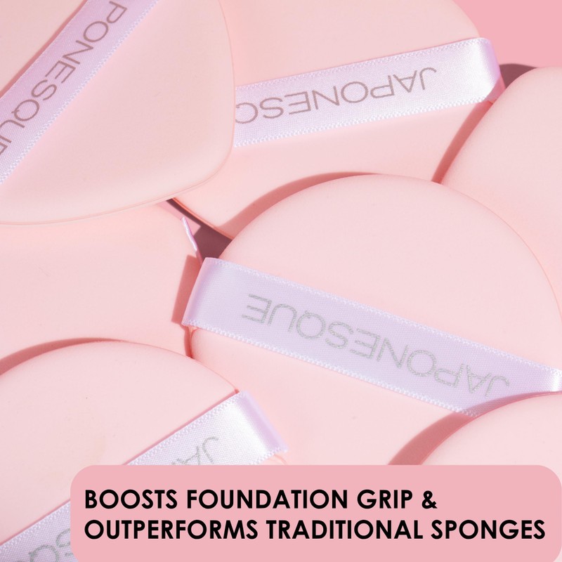 JAPONESQUE Pillow Puff Makeup Sponge for Flawless Liquid & Cream