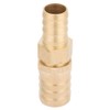 Tbest Brass Reducer 19-25mm Barb Hose Connector Reducer