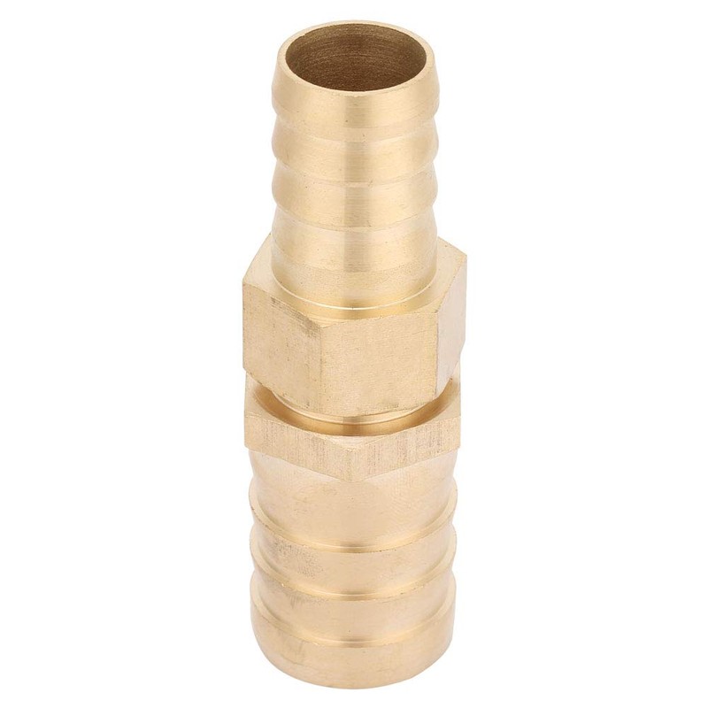 Tbest Brass Reducer 19-25mm Barb Hose Connector Reducer