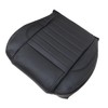Mythoria Front Driver Bottom Replacement Leather Seat Cover Black #