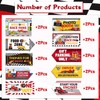 Yoyuspy Race Car Party Decorations - 20 PCS Race Car