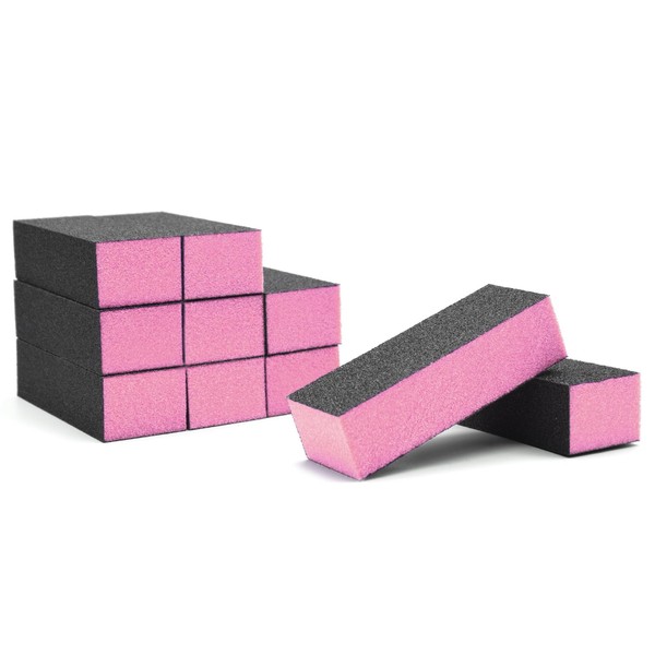 PrettyClaw 10pc Disposable Mini Nail Buffer Block Nail Manicure Pedicure