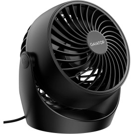 Gaiatop Desk Fan 5-Inch Portable Electric Table Desktop Air Circulator Fans Small but