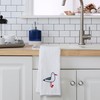 SKL HOME Seagull Portrait Hand Towel 2pc Set for Bath/Kitchen/Bar