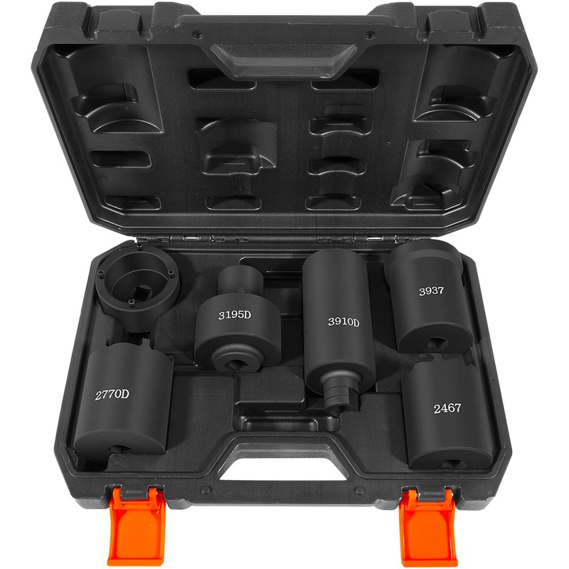 6 Pack Spindle Socket Set, 41660D 4WD Axle Hub Lock