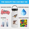 BEATRI Bird Stickers 50Pcs Vinyl Waterproof Bird Stickers for Water