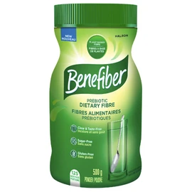 Benefiber Prebiotic Dietary Fibre Powder, Unflavoured, Sugar-Free, Daily Fibre - 125 Servings (500 g)