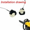 For STIHL 2x Fuel Gas Oil Filler Cap For Stihl