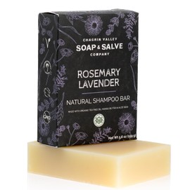 Organic Shampoo Bar, Lavender Rosemary 2X Pack, Chagrin Valley Soap & Salve