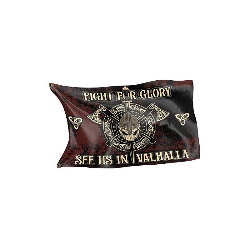 Original Rahmenlos® Design Flag for the Viking Fan: See us