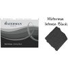 WATERMAN PARIS Fountain Pen Ink Cartridges Refill Intense Black Pack