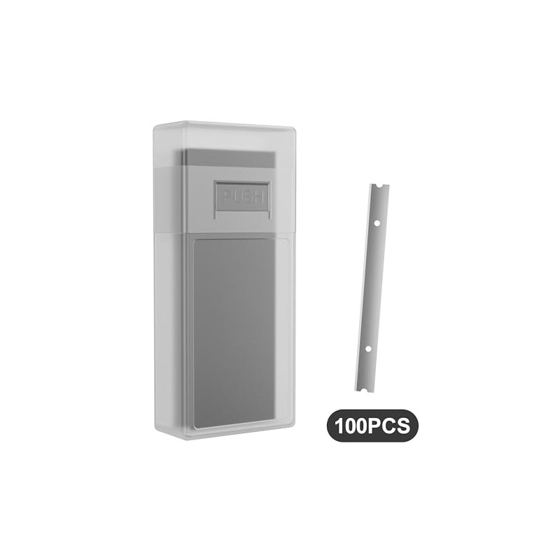 Replacement Scraper Blades,100PCS, 4 Inch, Floor & Paint Scraper, Razor