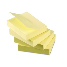 1InTheOffice Sticky Notes, Self-Stick Pad, Pop Up Stick Notes 1.5 x 2, Yellow, 100-Sheet 12/Pack