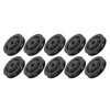 10Pcs Universal Pulley Wheel Fitness Hoisting Equipment Accessories Nylon Bearing