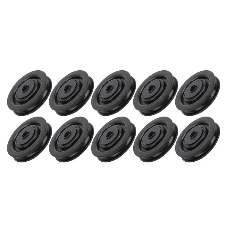 10Pcs Universal Pulley Wheel Fitness Hoisting Equipment Accessories Nylon Bearing