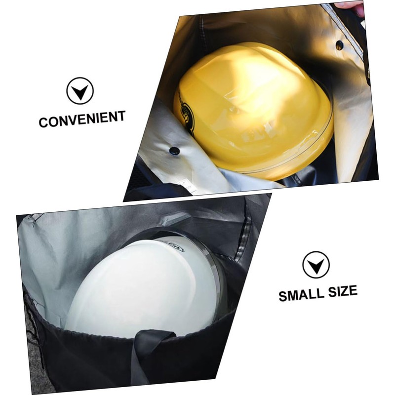iplusmile 2pcs Drawstring Helmet Bags Motorcycle Helmet Pouches for Full-face