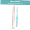 Healeved 4pcs Glass Nail Files for Manicure and Pedicure Cylindrical