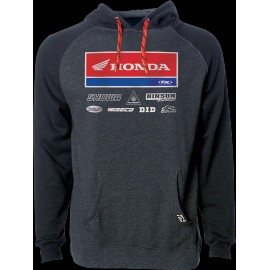 Factory Effex 21 Racewear Hoodie XL Charcoal/Black 24-88326