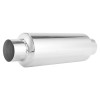 DREAMIZER 2.5 Inch Inlet Muffler Pipe Resonator Stainless Steel Weld-on