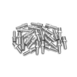 LTWFITTING Bar Production Stainless Steel 316 Barb Fitting Coupler/Connector 5/16" Hose ID x 1/4" Male NPT Air Fuel Water (Pack of 25)