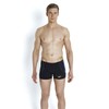 Speedo Men's X Placement Digital V Aquashorts-Black/Fluo Green/Deep Peri, Size