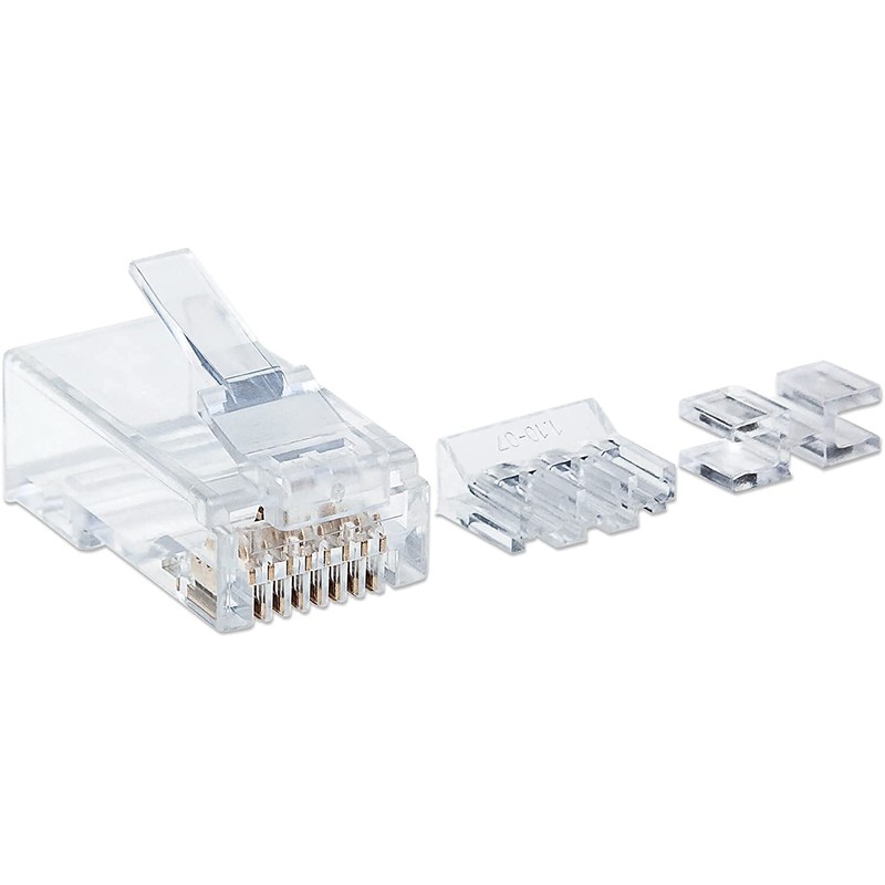 Intellinet AC-5448 Plug Rj45 Cat 6A UTP Solido Pro 80