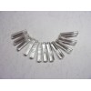 Starrett 12- New Replacement Level Vials. .350 x 1.560". 12-PK