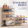 Kitsure Shoe Rack - Premium Non-Woven Shoe Rack Shelf, Shoe
