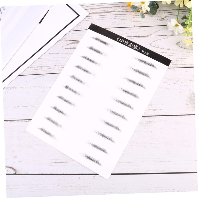 FRCOLOR Sets Create Unique Eyebrows Eyebrow Stencil Kit Tint Men's