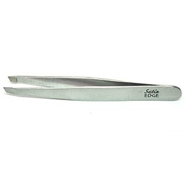 Satin Edge Slant Tweezer # Se-2019