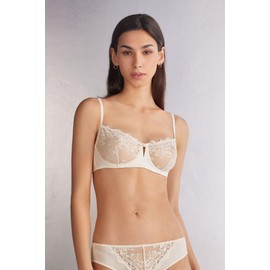 Intimissimi Woman's Self Love Daniela Balconette Bra in Natural, Size 34D