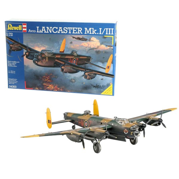 Revell 04300 Lancaster Mk.I/III 1:72 Scale Unbuilt/Unpainted Plastic Model Kit