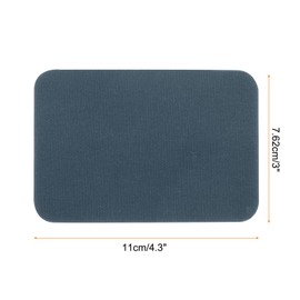 Rebower 12Pcs Iron on Patches,Fabric Repair Denim Repair Patch for Clothing Repair,Jacket,Bag,Sun Shades,Sofas,Tents,Lounge Chairs,3x4.25 Inch,Blue