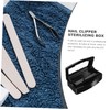 Gatuida Nail Art Tool Tray Box for Tweezers and Manicure